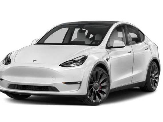 TESLA MODEL Y 2022 7SAYGDEF2NF444379 image